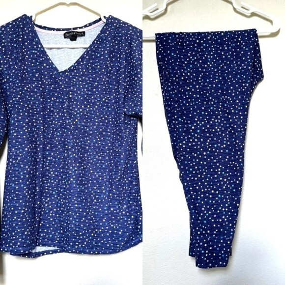 Derek Heart sleepwear Pajamas Set Womens Size M - Polyester/Spandex - Picture 1 of 11